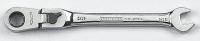 6GCL7 Ratcheting Combo Wrench, 5/16 in, Flexible