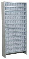 6GDD6 Shelving Unit, H79xW36xD12, w/(108) 4KFA7