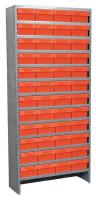 6GDE2 Shelving Unit, H79xW36xD12, w/(48) 4KEY7