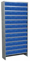 6GDE3 Shelving UnitH79xW36xD12, w/(48) 4KEZ8