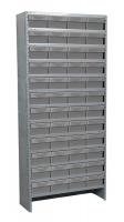 6GDE5 Shelving Unit, H79xW36xD12, w/(48) 4KFA4