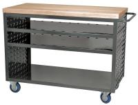 6GDH7 Louvered Cart, 37x24x37-1/2 In.