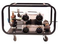 6GDW2 Fire Hose Tester, Four Outlet