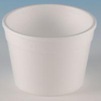 6GEE9 Container, Disposable, White, 4 Oz, PK 1000