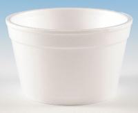 6GEF0 Container, Disposable, White, 6 Oz, PK 1000
