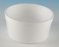 6GEF2 Container, Disposable, White, 8 Oz, PK 500