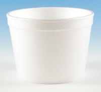 6GEF3 Container, Disposable, White, 12 Oz, PK 500