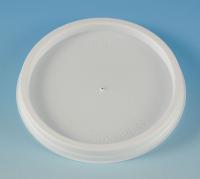 6GEG4 Disposable Lid, Vented, White, PK 1000