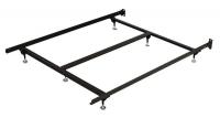 6GHC7 Bed Frame, Cap. 500 lbs, CA King, 72 In.