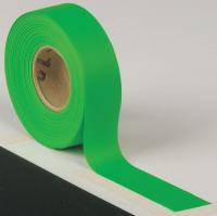 6GJK3 Taffeta Flagging Tape, Green Glo, 150 ft