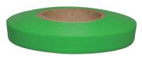 6GJL7 Flagging Tape, Green Glo, 150ft x 1-3/16In