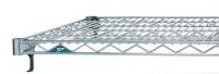 6GJU9 Wire Shelf, SS, 24 In W x 54 In L