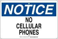 6GLV6 Notice Security Sign, 18 x 12In, ENG, Text