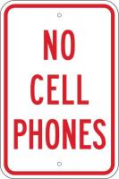 6RPY4 Traffic Sign, 18 x 12In, R/WHT, Text