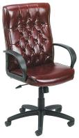 6GNP1 Executive Chair, Oxblood Burgundy