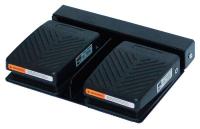6GPD9 Two Pdl Lght Dty Foot Switch, Mmntry Actn