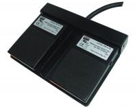 6GPF4 Two Pdl Lght Dty Foot Switch, Mmntry Actn