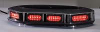 6GPP6 Mini Lightbar, LED, Rd, Perm/Mag, 17-1/4 In