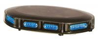 6GPP7 Mini Lightbar, LED, Blu, Perm/Mag, 17-1/4 In