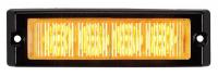 6GPR9 Sngl Hd Dash/Deck Light, LED, Ambr, 4-1/2 W