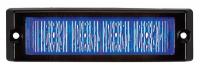 6GPT0 Sngl Hd Dash/Deck Light, LED, Blue, 4-1/2 W