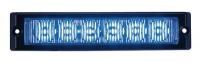 6GPT4 Sngl Hd Dash/Deck Light, LED, Blue, 6-1/4 W