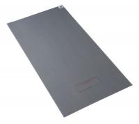 6GRA5 Tacky Mat, Gray, 24 x 45 In, PK4