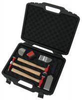 6GRR3 Fender Tool Set, Wood Handles, 7 Pc
