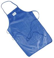 6GVC1 Bib Apron, Blue, 36 In. L, 24 In. W
