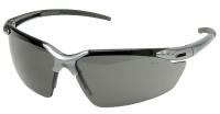 6GVC5 Safety Glasses, Gray, Scratch-Resistant