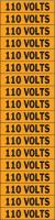 6GX74 Voltage Card, 18 Marker, 110 Volts