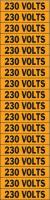6GX79 Voltage Card, 18 Marker, 230 Volts
