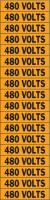 6GX84 Voltage Card, 18 Marker, 480 Volts