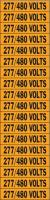6GX95 Voltage Card, 18 Marker, 277/480 Volts