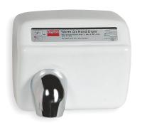 3NXE8 Hand Dryer, White, 115 V