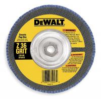 6HD65 Arbor Mount Flap Disc, 7in, 40, Coarse