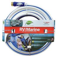 6HGA0 Water Hose, PVC, 5/8 In ID, 50 ft L