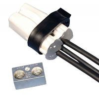 6HKD2 Splice, 14 to 2/0 AWG, 1000V, White
