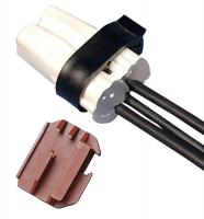 6HKE1 Splice, 16 to 10 AWG, 1000V, White