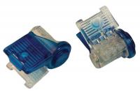6HKE7 Wire Connector, Water Resistant, Blue, Pk3