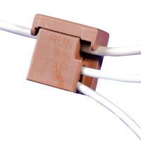 6HKG0 Ballast Tap, 18 AWG, 600V, Blue, PK25