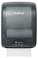 6HKU8 Towel Dispenser, Translucent Smoke