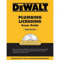 6HMR9 DEWALT Plumbing Lic Exam Guide 3rd Ed