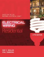 6HMT7 17th Ed, Electrical Wiring Residential PB