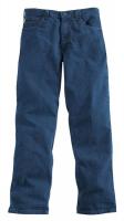 6HMV0 Pants, Blue, Cotton, 32 x 30 In.