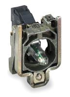 2UYY3 Pilot Light Comp Body, LED, Green, 22mm