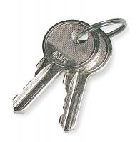 6HZ23 Key, Replacement, 22 Mm, Set of 2