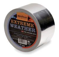 6JD45 All Weather Foil Tape, 72mm x 46m, Silver