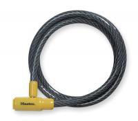 6JD77 Integrated Lock and Cable, 6 Ft