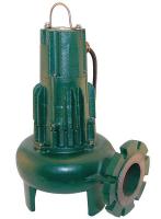 6JGW2 Sewage Pump, 3 HP, 3 Ph, 460V, 4 In Flange
